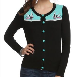 Too Fast Rockabilly Cardigan SMALL